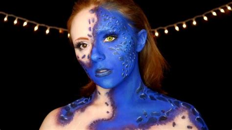 X Men Mystique Makeup Process