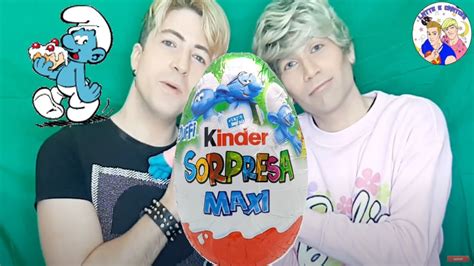 I Puffi Kinder Sorpresa Maxi 2022 Youtube