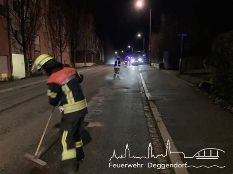 Stra E Reinigen Feuerwehr Deggendorf