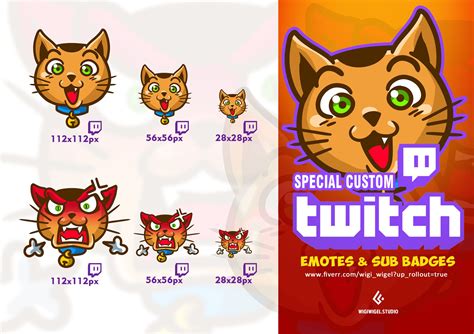 I Will Create Custom And Cute Twitch And Discord Emotes Artofit