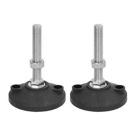 Industrial Supplies 2PCS M16 Thread Furniture Glide Swivel Leveling