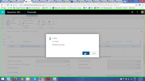 Dynamic 365 Finance And Operations Create Sale Order In Dynamics 365