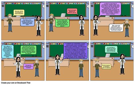 La Mitosis Storyboard By D Dd D