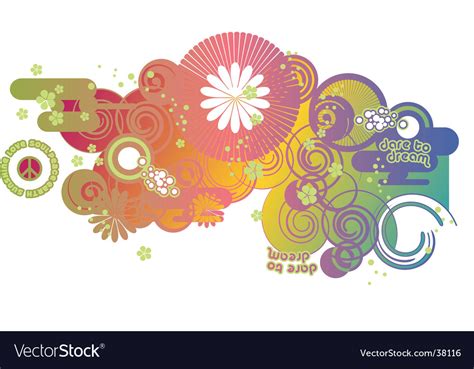 Groovy Graphic Vector By Nannadesign Image 38116 Vectorstock