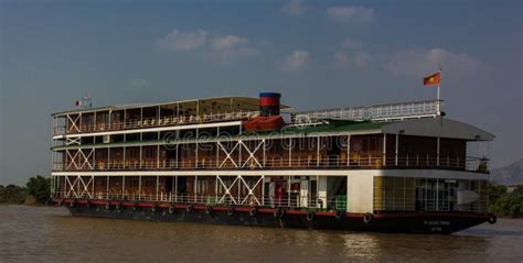 Cruise Ship on the Mekong River Stock Image - Image of asia, vietnamese ...