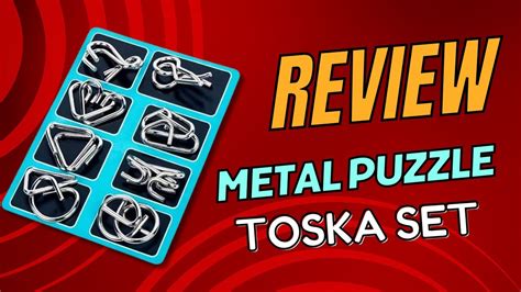 Puzzle Metal Trick Toska Set Puzzle Permainananak Edukasi YouTube