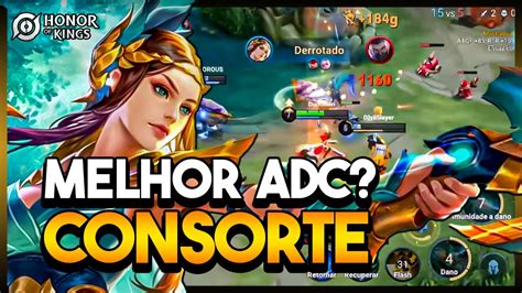 Consorte Yu O Melhor Adc Do Jogohonor Of Kings Youtube