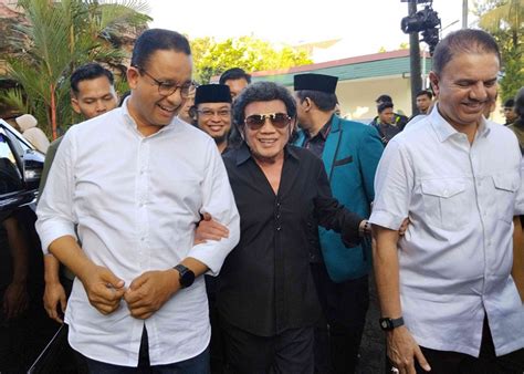 Anies Baswedan Bertemu Rhoma Irama