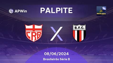 Palpite CRB x Botafogo SP 17 07 Campeonato Brasileiro Série B