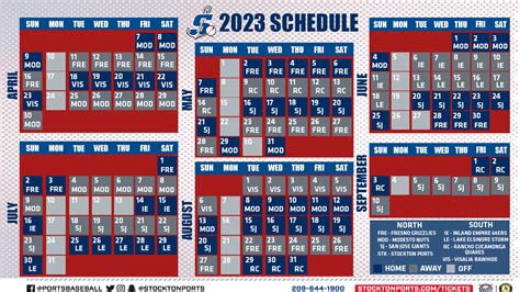 Stockton Ports Release Schedule Milb