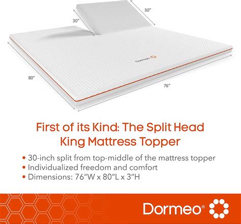 Buy Dormeo Split King Mattress Topper Reliving Split King Octaspring