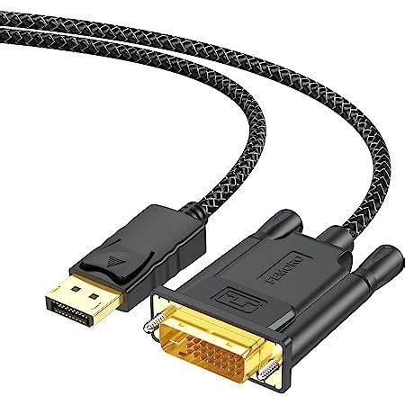 Amazon FEMORO DisplayPort To DVI Cable 6ft DP Display Port To DVI