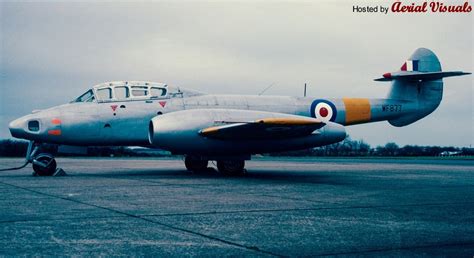 Aerial Visuals Airframe Dossier Gloster Meteor T 7 Mod S N WF877