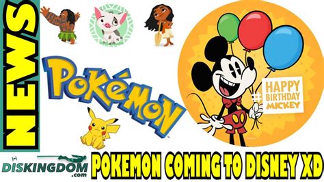 Pokemon Comes To Disney XD + Moana Added To Many Disney Games | DK ...