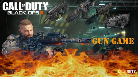 Call Of Duty Black Ops Gun Game Gameplay Youtube