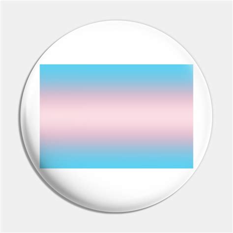 Transgender Pride Flag Gradient Flag Pin Teepublic