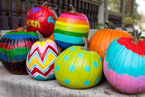 40 Cute And Easy Pumpkin Painting Ideas Hobby Lesson