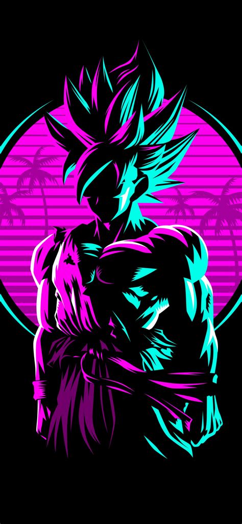 Goku Wallpaper 4k Dragon Ball Amoled Retro