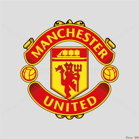 How To Draw Manchester United Football Logos How To Draw Drawing