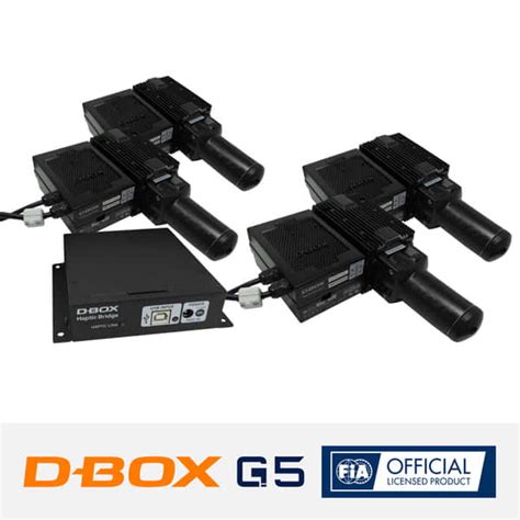 D Box GEN5 Motion System 1 5 Travel Range 2 Or 4 Actuators SimBlacks