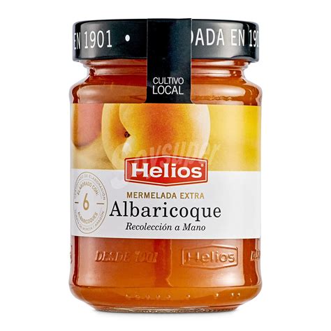 Helios Mermelada De Albaricoque Sin Gluten 340 Gr