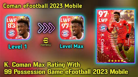 How To Train Rated K Coman Max Level In Efootball Mobile