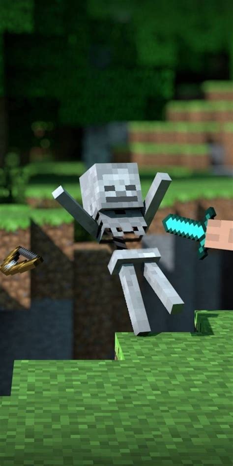 Skeleton Wallpaper Minecraft