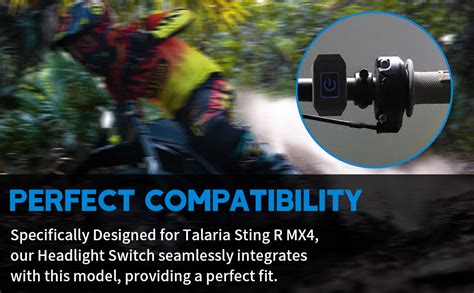 Motoqueen For Talaria Sting R Mx4 Headlight Switch Part