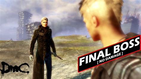 Dante Vs Virgil Badass Fight Dmc Final Boss No Damage Youtube