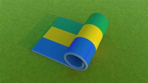 Gabon Flag . 40292408 Stock Video at Vecteezy