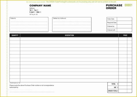 Free Purchase order Template Of Free Purchase order Books Templates ... 