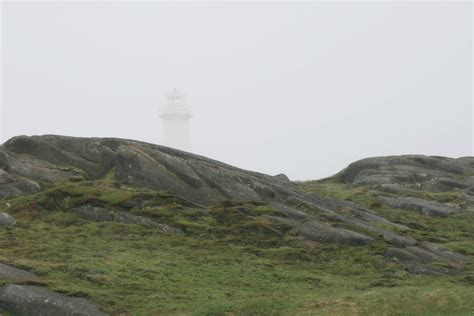 lighthouse coast fog royalty  photo