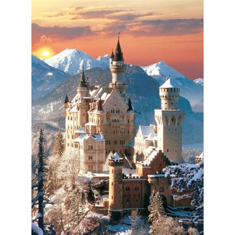 Puzzle Clementoni Castillo De Neuschwanstein 1500 Piezas Kubekings