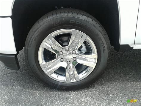 2018 Chevrolet Silverado 1500 Custom Double Cab Wheel Photos