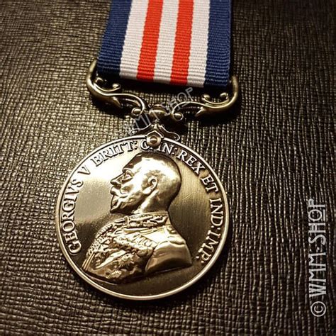 Military Medal Ww1 British Bravery In The Field Royal George V Etsy