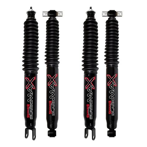 Skyjacker Black Max Shocks Set For Hummer H3 4wd W Front And Rear 0 15 Lift Ebay