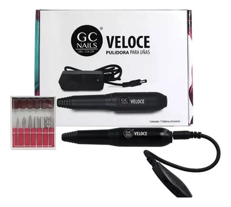 Pulidora De Uñas Gc Nails Mod Veloce 6 Puntas Diferentes MercadoLibre