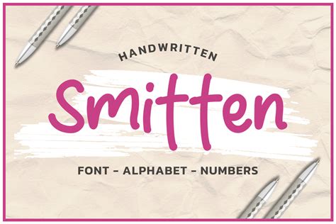 Smitten Font Aplhabet Graphic By Fromporto Creative Fabrica