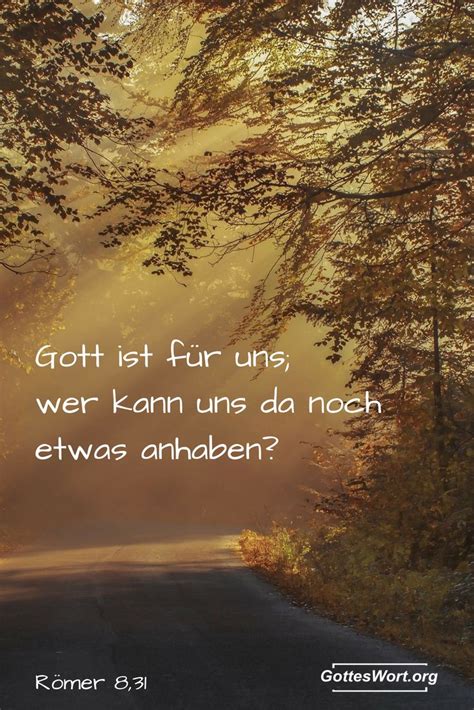 Gott ist für uns Gottes Wort für heute Christliche sprüche Gott