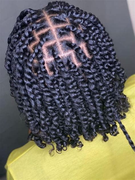 Starter Locs Two Strand Twists