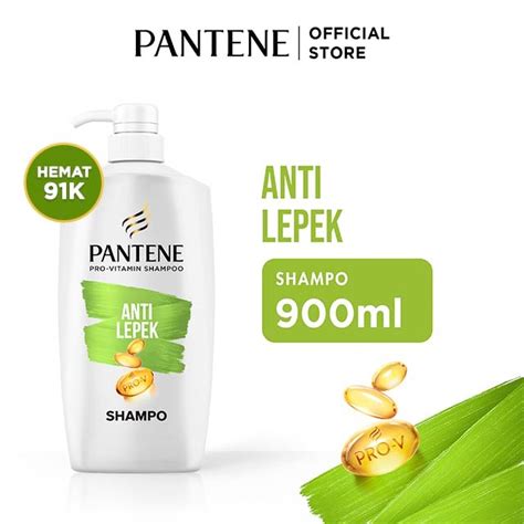 Jual Pantene Shampoo Anti Lepek 900ml Shopee Indonesia