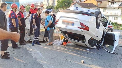 Tatil yolunda feci kaza Ters dönen araçtaki 16 yaşındaki Muhammet öldü