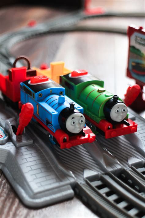 Fisher-Price® Thomas & Friends™ Talking Thomas & Percy Train Set - Frugal Mom Eh!