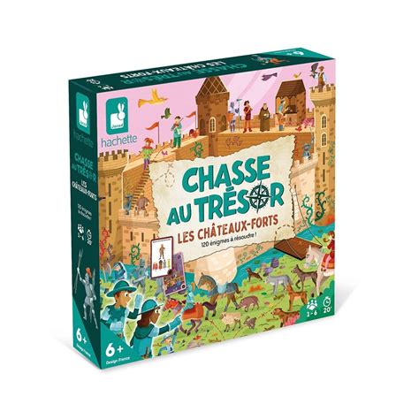 Jeu d observation coopératif chasse au trésor les chateaux forts