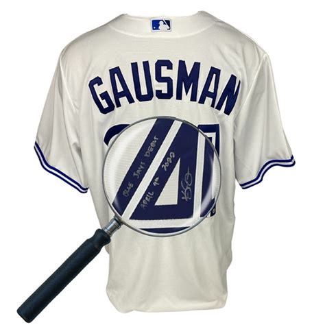 Lot Detail Kevin Gausman Signed Toronto Blue Jays Replica Nike White