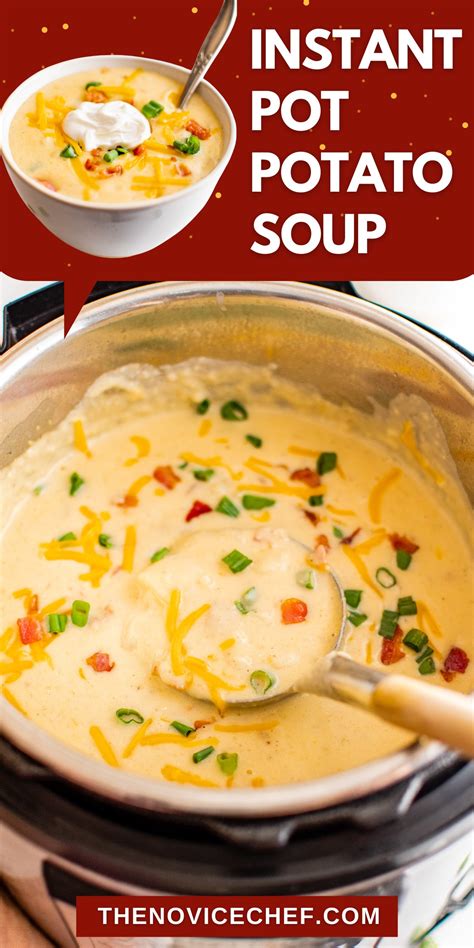 Instant Pot Potato Soup The Novice Chef