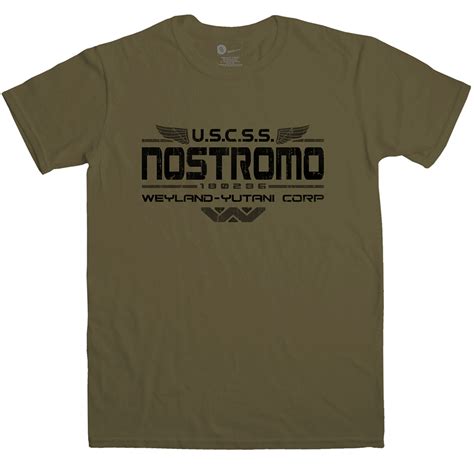 Mens Nostromo Crew T Shirt Ebay