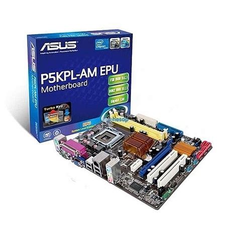 ASUS P5KPL AM EPU IG31 2D2 VGA PCIEX16 4S 1600 OC Incehesap