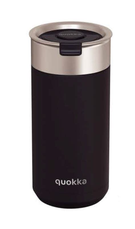 Quokka Kubek Termiczny Ss Coffee Tumbler Boost Carbon Czarny 400 Ml