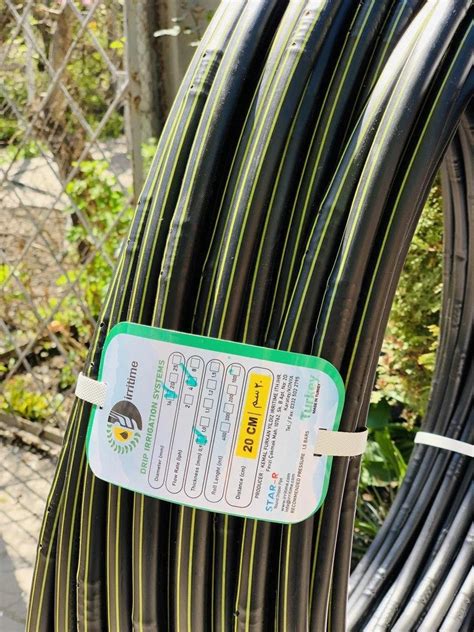 Турецкая эмиттерная капельная трубка с шагом 20 см 300 м Irritime, цена ...